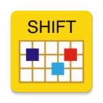 shift schedule android application logo